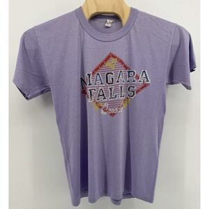 Vintage 80s Niagara Falls Canada T-Shirt Size M Single Stitch Made in Canada